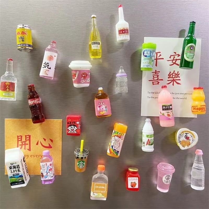 ดื่มแม่เหล็กติดตู้เย็น/อุปกรณ์ตกแต่งตู้