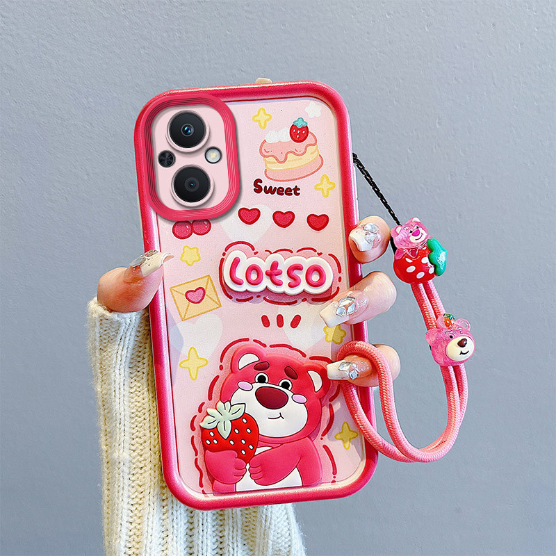 เคส realme c67 สติ๊กเกอร์การ์ตูน 3D เคสโทรศัพท์ตุ๊กตาสําหรับเคส น่ารัก