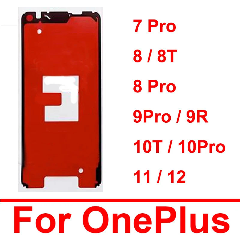 กาวยึดหน้าจอ LCD สำหรับ Oneplus 1+ 7 8 9 Pro 8T 9R 10T 11 12 กาวยึดหน้าจอ LCD ด้านหน้า
