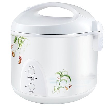 หุงดี SHARP หม้อหุงข้าวอุ่นทิพย์ 1.8 ลิตร KS-19E