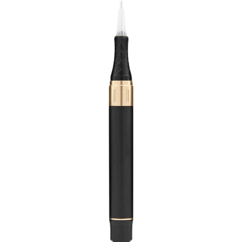 ชุดเครื่องมือสักคิ้วและปากแบบกึ่งถาวร IDM Black Elf Tattoo เครื่องสักคิ้วแบบกึ่งถาวร Wild Stroke