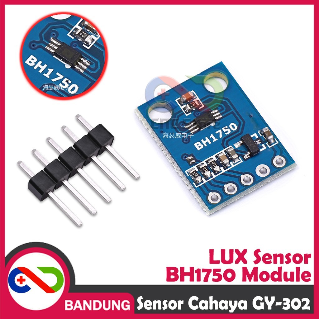 CAHAYA GY-302 BH1750 LUX LIGHT SENSOR โมดูล LIGHT INTENSITY SENSOR สําหรับ CANDELA LUMEN