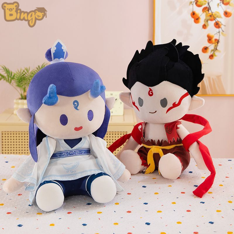 【Bingo】นาจาไซส์ใหญ่40cm ชุดเอาเป้งฟรี โมเดลการ์ตูนพรีเมียม (0587)