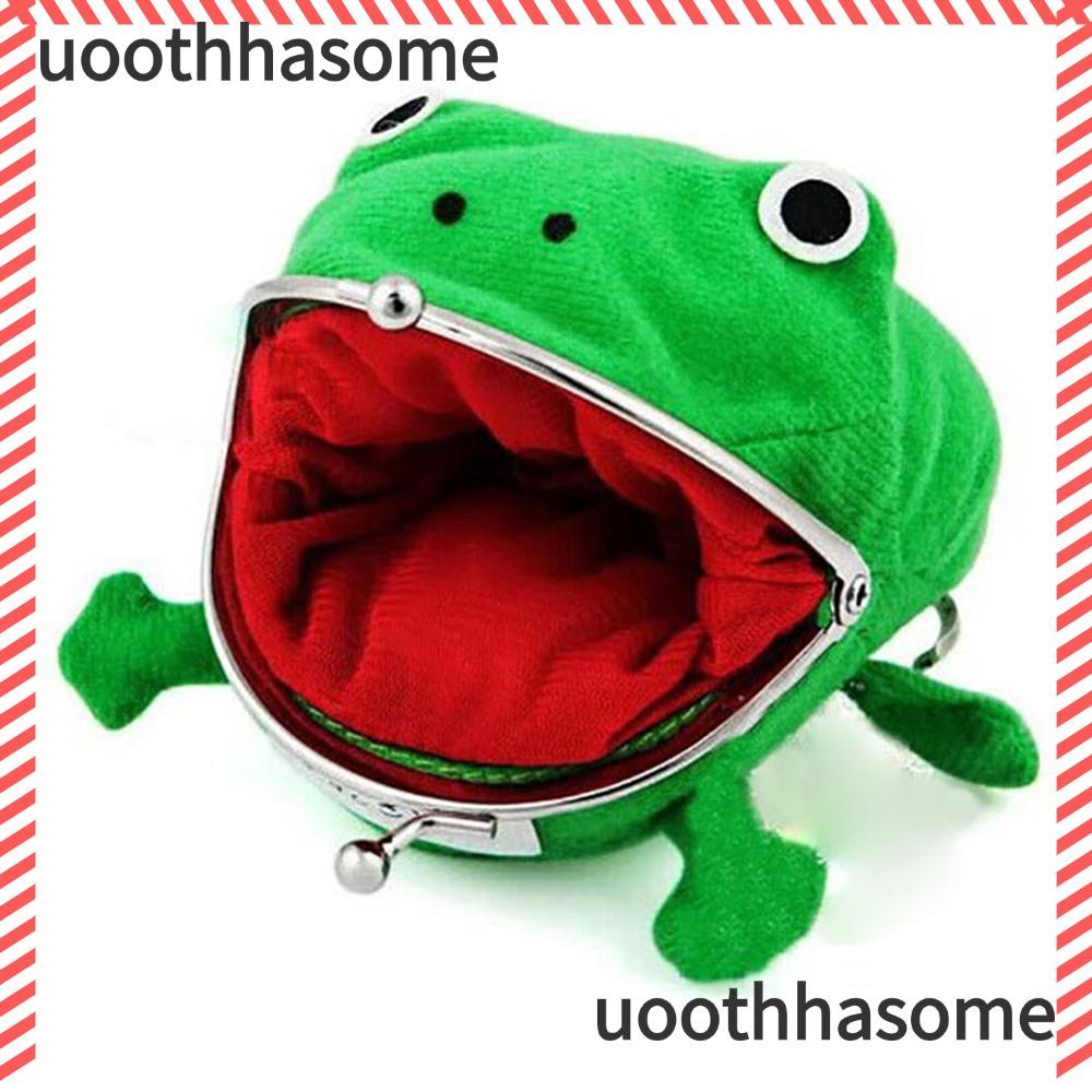 Uoothasome กบกระเป๋าสตางค์ตุ๊กตาน่ารักกระเป๋าคอสเพลย์ Props การ์ตูนมังงะ Mini Storage Bag
