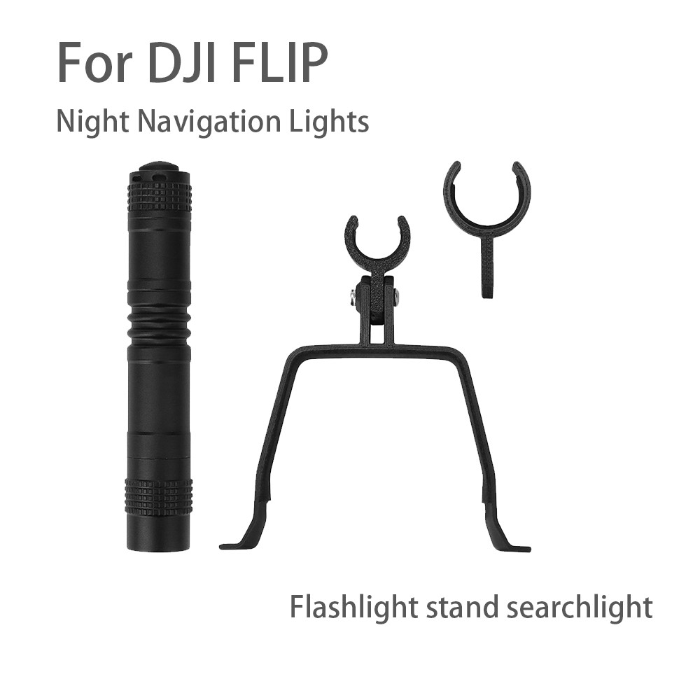 สําหรับ DJI FLIP Night Beacon สําหรับ DJI FLIP Night Beacon สําหรับ DJI FLIP LED ผู้ถือไฟฉายอุปกรณ์เ
