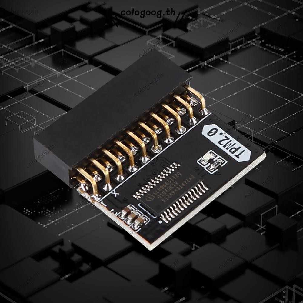 [colog.th] Tpm 2.0 โมดูลรักษาความปลอดภัยการเข้ารหัส 20 พินการ์ดเมนบอร์ด 4 GB สําหรับระบบ WIN11