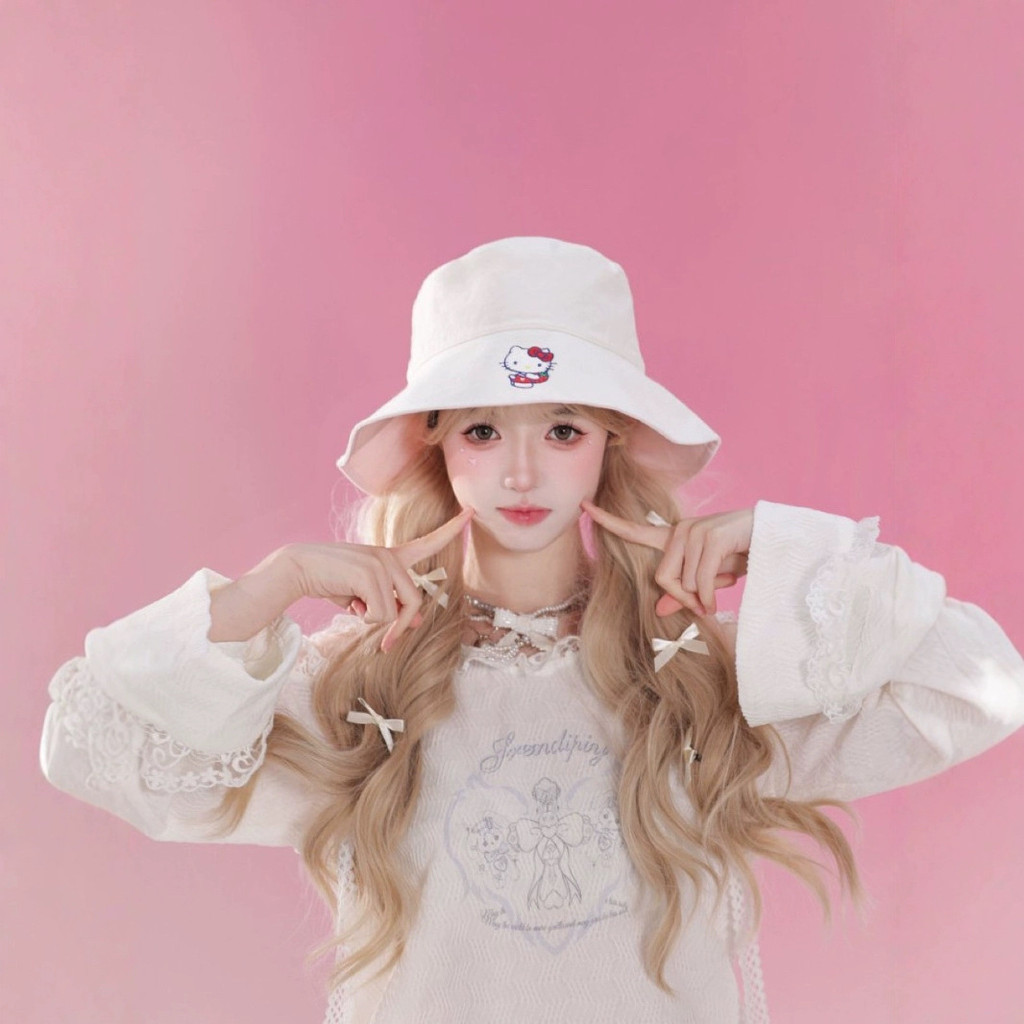 ขอนำเสนอหมวก Bucket ลายการ์ตูน สามารถกลับด้านใส่ได้ 2 รูปที่ 7