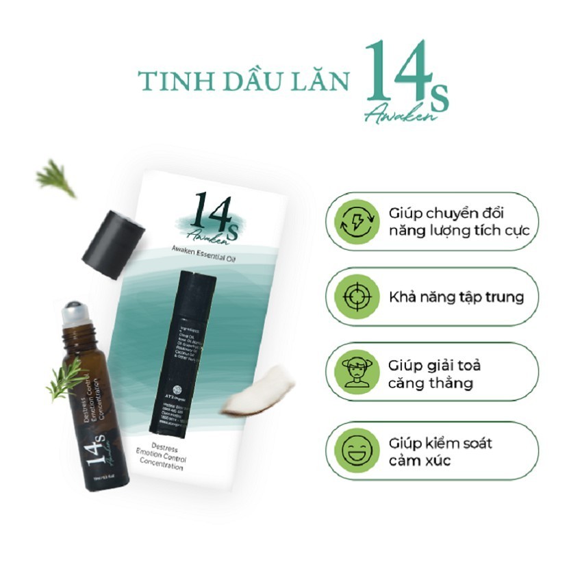 น้ํามันหอมระเหยโรลออน 2 in 1 14S 14S5399 Awaken 10ml