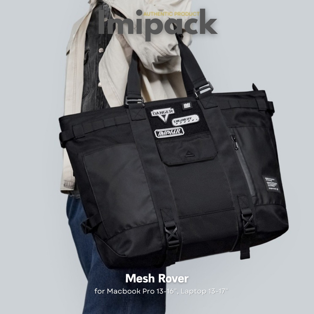 Imipack Mesh Rover กระเป๋าสะพายสำหรับ Macbook Pro, Macbook Air ขนาด 13-16" หรือ Laptop อื่นๆ