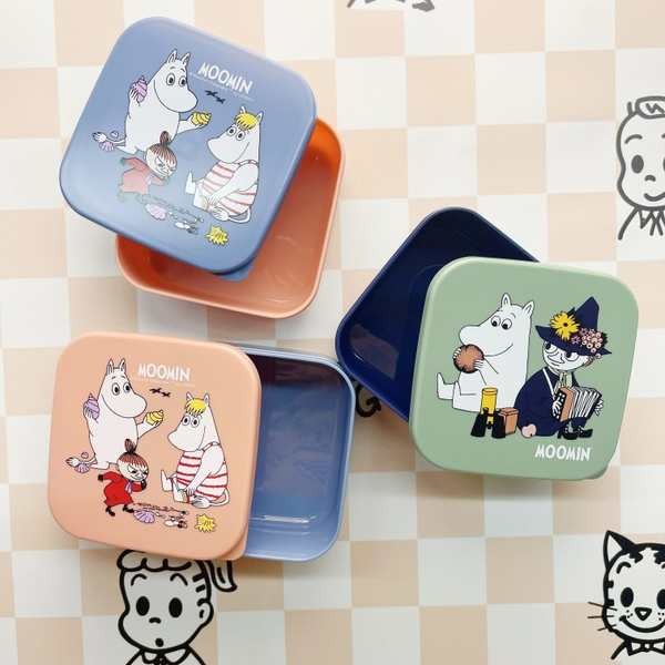 snoopy ของใช้ กล่องข้าว กล่องข้าว snoopy Original Order Moomin กล่องอาหารกลางวัน Bento กล่องเก็บผลไม