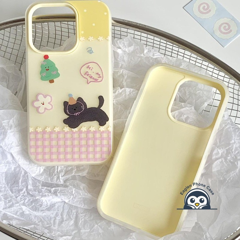 น่ารัก Happy Puppy 2 in 1 เคสโทรศัพท์สําหรับ iQOO Z9X Z9 Turbo Z7i Z6 Lite Z5 Z5X Z3 U5 U5E U3 U3X N