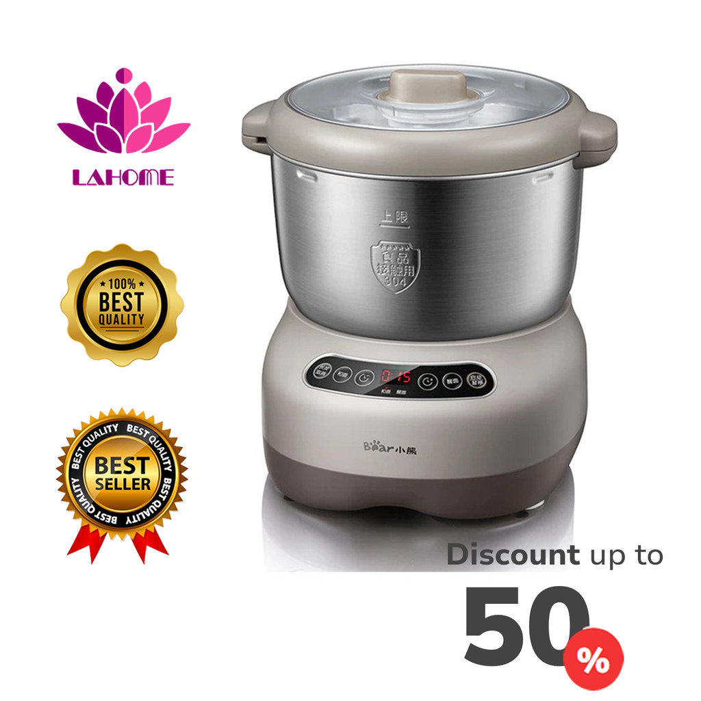 🎁 LAHOME เครื่องผสมแป้ง 7L ลิตร สำหรับอบ Dough Mixer Maker HMJ-A70C1
