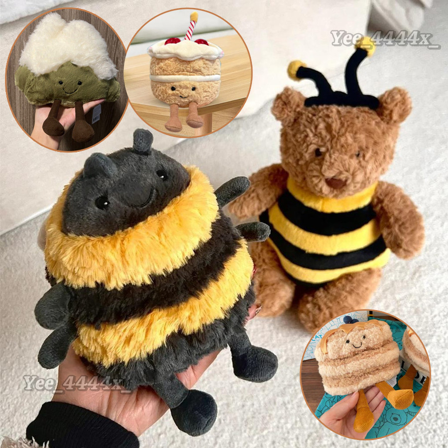 Jellycat Albee Bee ของเล่นตุ๊กตาน่ารัก Cuddly ของขวัญสําหรับเด็ก antirtth