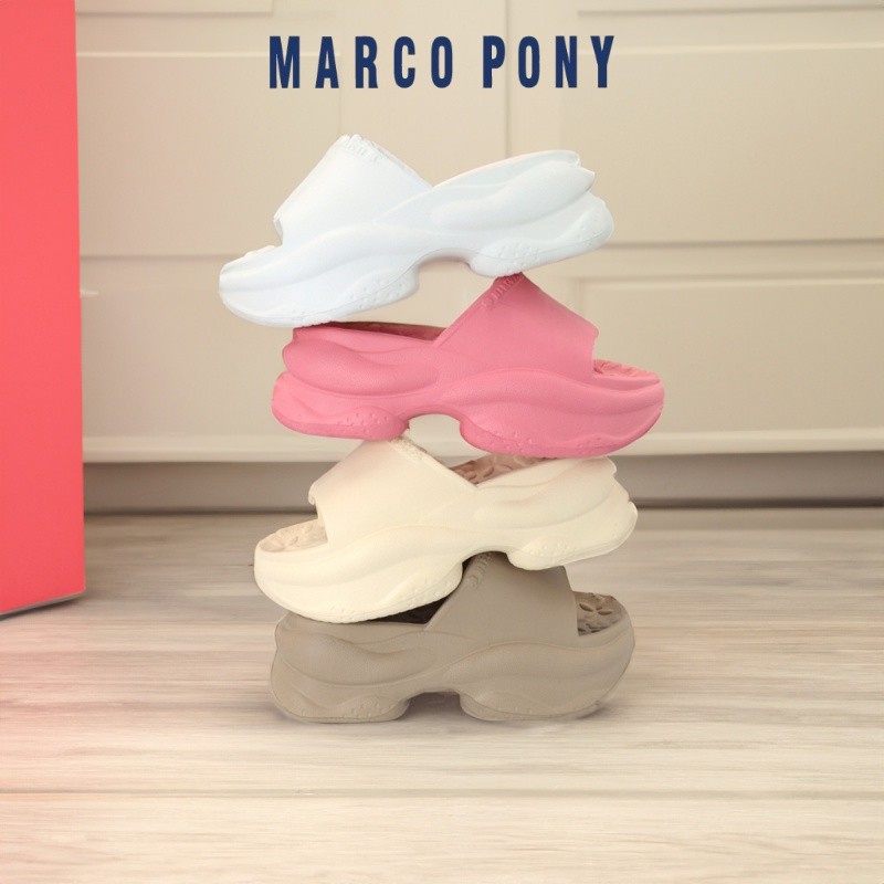 Marco Pony MH9024 กันน้ำ กันลื่น นุ่ม รองเท้าพร้อมส่ง รองเท้าแตะ พื้นนิ่ม รองเท้