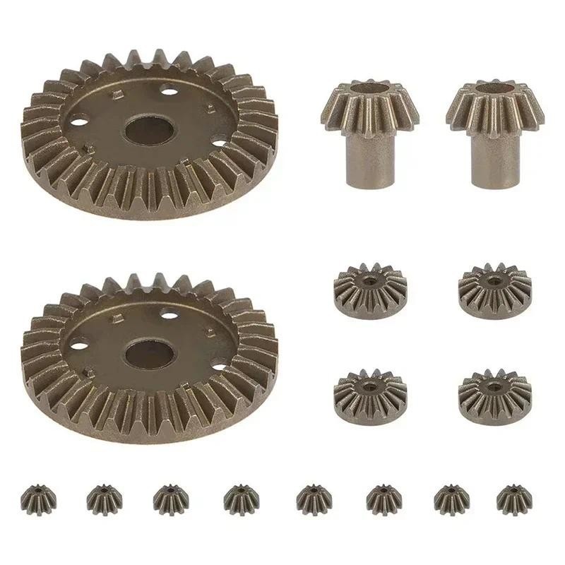 Wltoys 144001 อะไหล่อัพเกรดเกียร์โลหะ 30T 16T 10T Differential Driving Gears สําหรับ Wltoys 144001 1