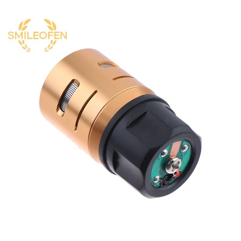[Smileofen] อาชีพไมโครโฟนแคปซูลหัวไมค์เปลี่ยนแกนไมค์ High-Fidelity Voice Pickup อะไหล่ไมโครโฟนแบบไดนามิกใหม่
