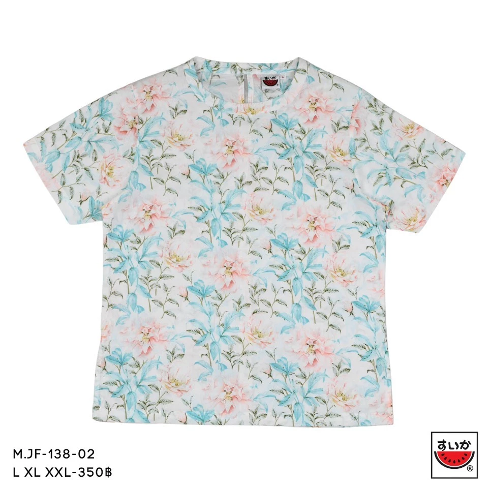 เสื้อแตงโม SUIKA คอจีนแขนสั้น ติดกระดุมหลัง M.JF-138 305 thumbnail 9