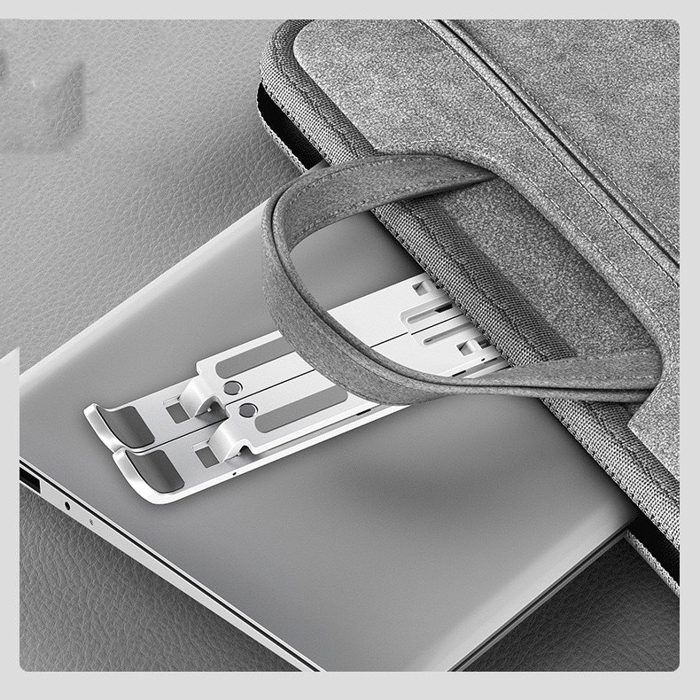 แท่นวางไอแพด โน๊ตบุ๊ค ขาตั้งแล็ปท็อป ที่รองโน๊ตบุ๊ค สำหรับวางแมคบุ๊คโน๊ตบุ๊ค ปรับได้ 7 ระดับ - รูปที่ 5