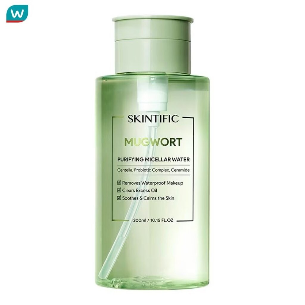 Skintific สกินทิฟิค มัควอร์ธ เพียวริฟายอิ้ง ไมเซล่า วอเตอร์ 300 มล.