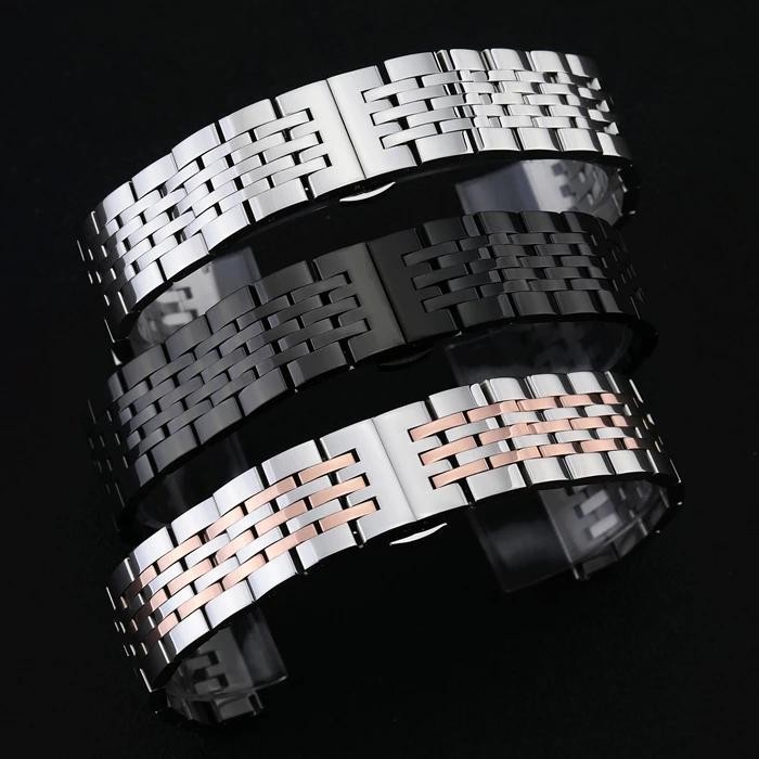 12mm 13 14mm 15mm 16mm 17 18mm 19mm 20mm 21mm 22mm 23mm 24mm สายนาฬิกาโค ้ ง Universal สายรัดผีเสื ้ อหัวเข ็ มขัดสแตนเลส