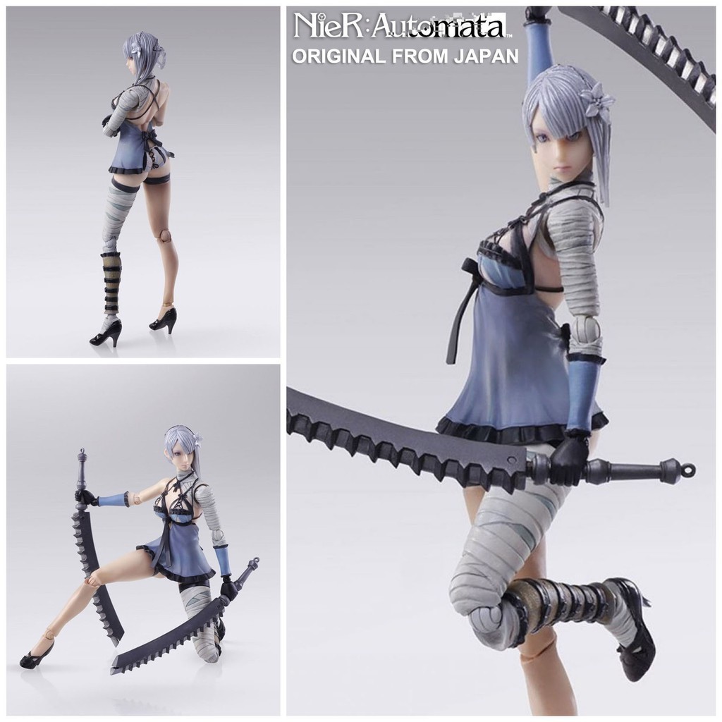 พร้อมส่ง Model Figma งานแท้  ฟิกม่า NieR Replicant Gestalt Automata Neil Mechanical Era 2B YoRHa เนี