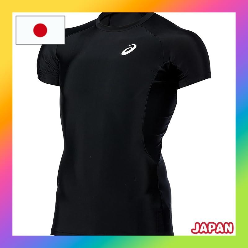 [ASICS] Limited to Amazon.co.jp Training Wear Base Layer Short-Sleeve Shirt with UV Function 2033A660 Performance Black Japan S (Equivalent to Japan Size S)