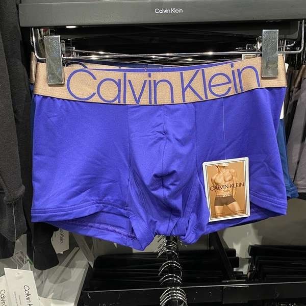 กางเกงใน ck กางเกงใน CK Calvin Klein USA กางเกงบ็อกเซอร์เอวกว้างยางยืดสําหรับผู้ชาย NB2540