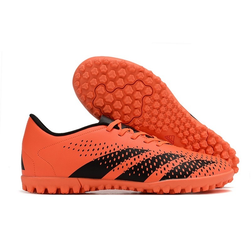 Adidas Falcon Precision Grass Nail TF Football Shoes สีส ้ ม