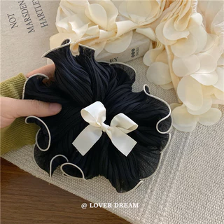 Super Fairy Ball Head จีบ Scrunchy Hair Tie