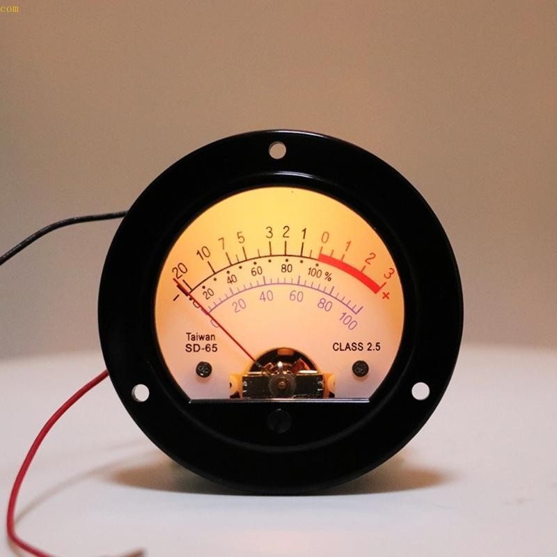 Com * ความแม ่ นยําสูง VU-Ammeter Meter Power Discharge Flat Meter Mixer-Power Meter พร ้ อม Backlight-Audio อุปกรณ ์ จักรยาน Acces