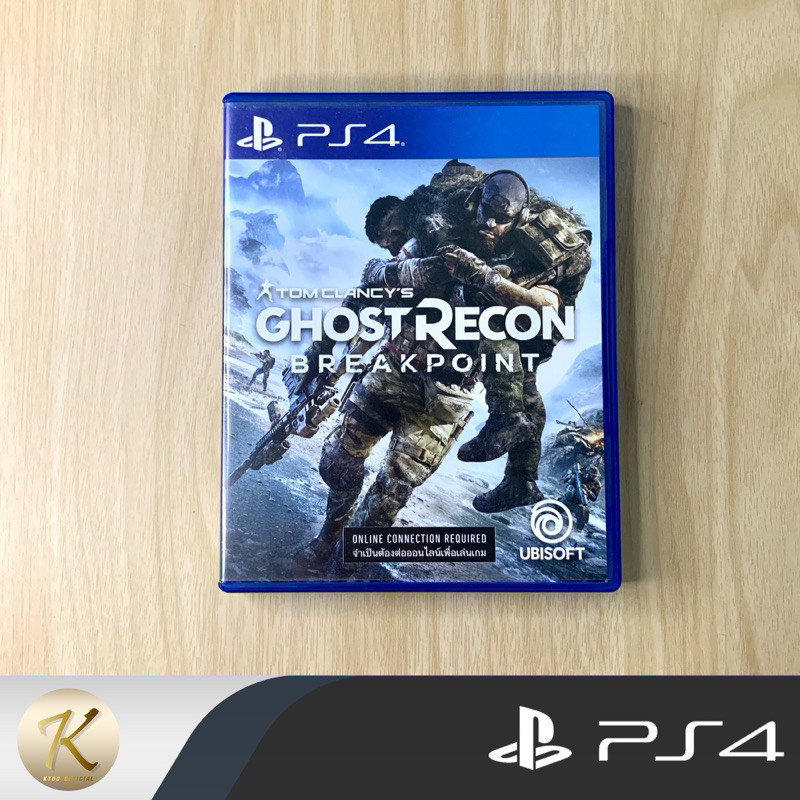 แผ่นเกมส์ PS4 : Ghost Recon Breakpoint (แผ่นเกมส์ มือ2) สินค้าพร้อมจัดส่ง