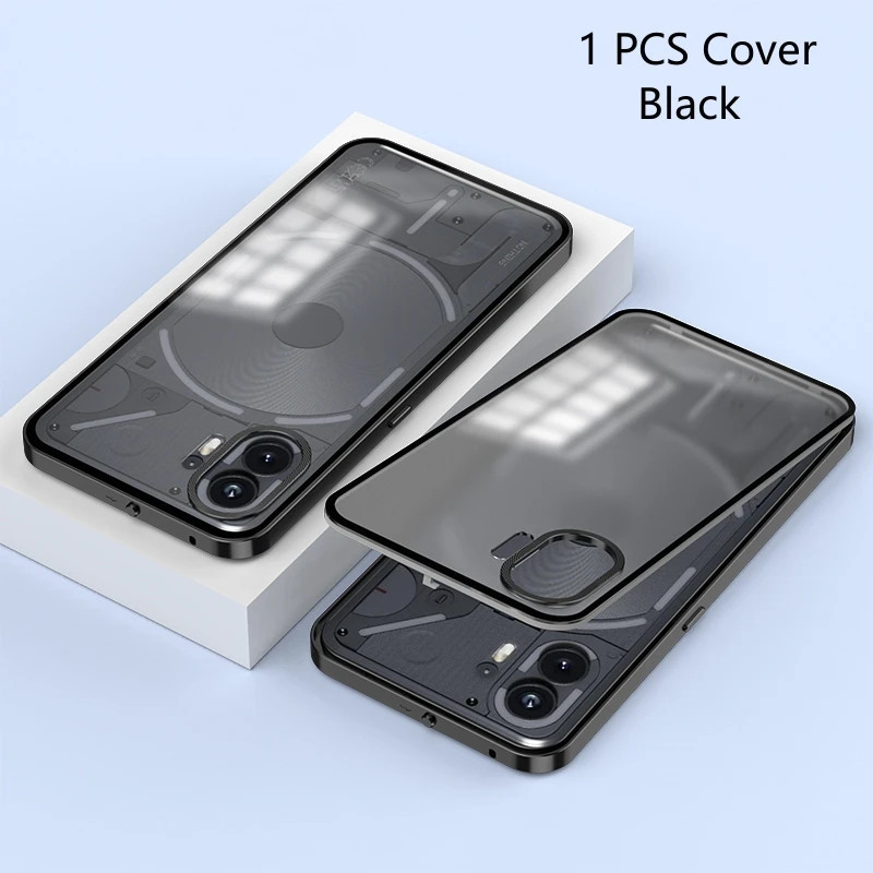 สําหรับ Nothing Phone 2 Phone2 Aluminium โลหะผสมกรอบโลหะกระจกนิรภัยป้องกันกล้องสําหรับ Nothing Phone