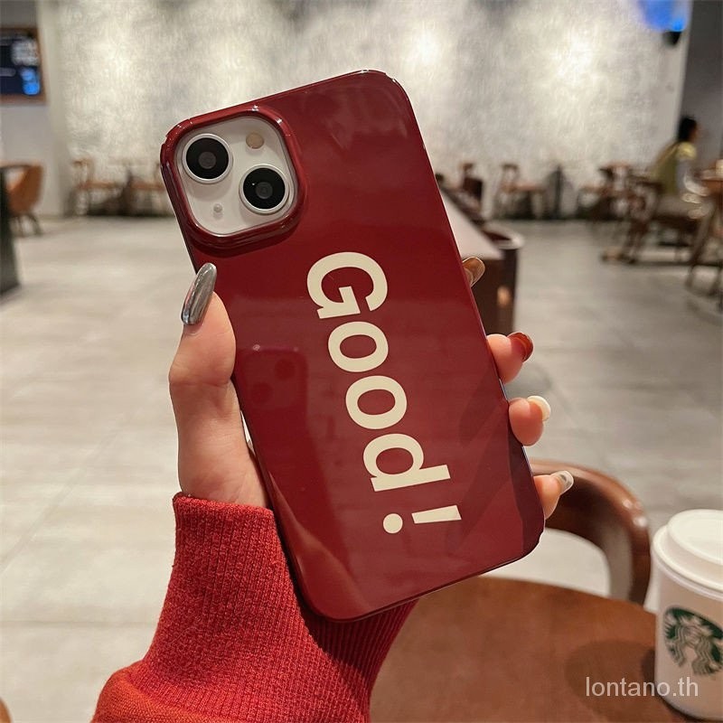 Simpleสีขาวตัวอักษรภาษาอังกฤษiphoneเคสโทรศัพท์เหมาะสําหรับiphone 11promax 15 12 13 14 11 pro 7 8 Plusเคสโทรศัพท์กันกระแทกเคสแข็ง13 14 12 15Promax xr xs xsmax QEPH