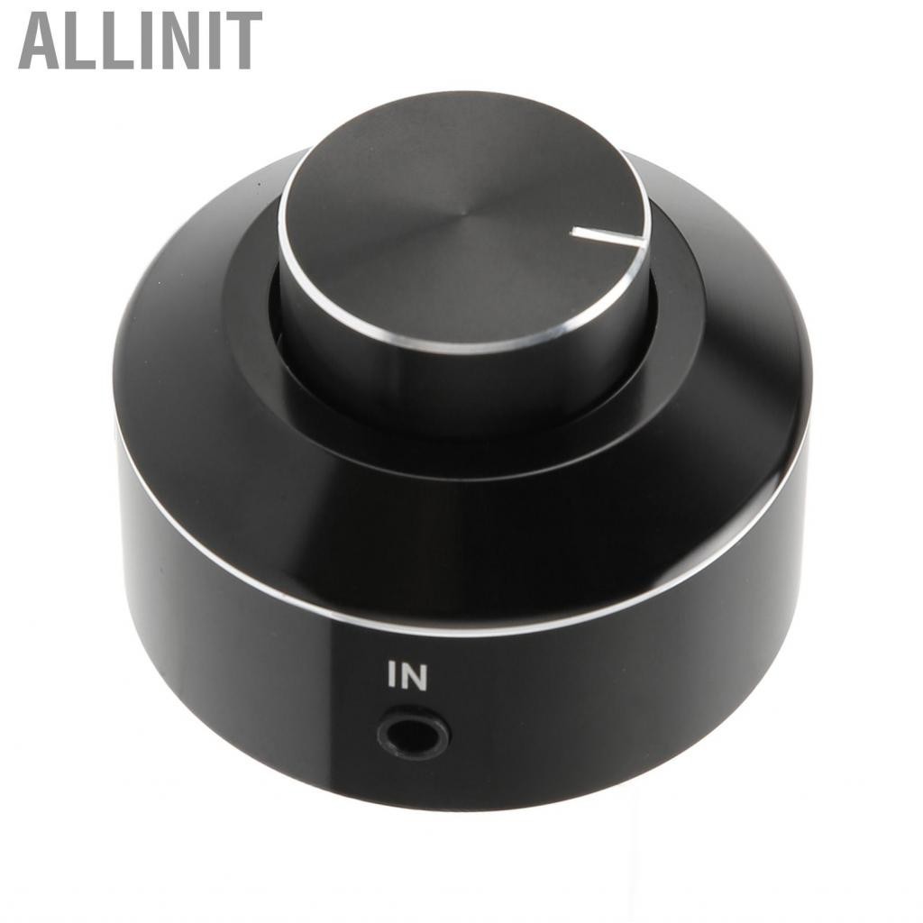 Allinit ปุ่มควบคุมระดับเสียงที่ใช้งานอยู่ 3.5 มม. ปรับสำหรับการรับชมวิดีโอเกม