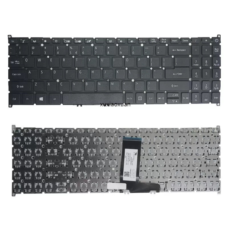 แป้นพิมพ์แล็ปท็อปสําหรับ Acer Aspire 3 A315-42 55 N19C1 N18Q13 55G-79XWR5P7 A115-32 A315-35-38-58G N