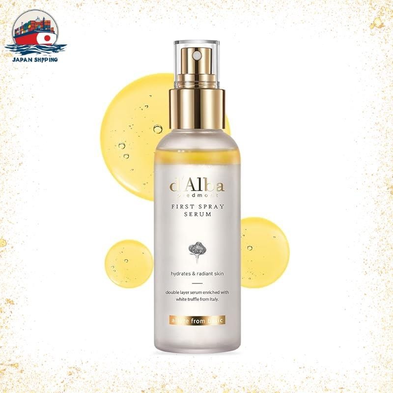 d'Alba White Truffle First Spray Serum 100ml Official Korean Brand / Moisturizing Care / Serum / Lotion / Oil / Serum / Glowing Skin / Dry Skin / Elasticity / Vegan (100ml)