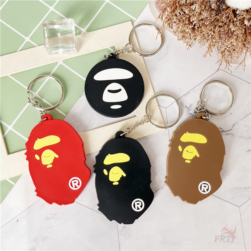 ❉ Cool Fashion Keychains ❉ 1Pc Silicone Pendants KeyRing Accessories