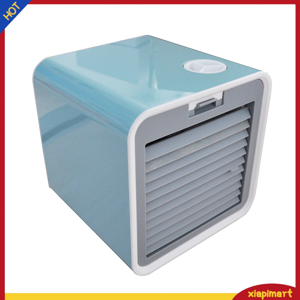 {xiapimart } 380ml เครื ่ องปรับอากาศ USB แบบพกพา Humidifier Home Office Table Mini Cooling Fan