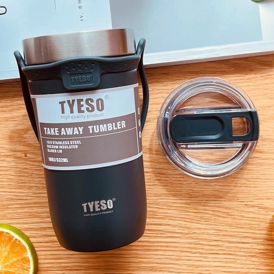 Tyeso ขวดน้ําฉนวนกันความร้อนแบบไม่มีไอน้ํา 18oz/550ml 24oz/710ml - รูปที่ 7