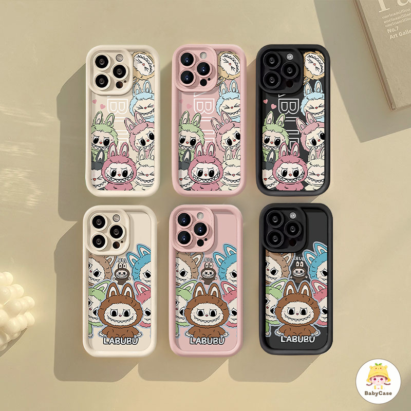กรณีป๊อปมาร์ทลาบูบูน่ารักสีสันสดใส Samsung A54 A15 A14 A24 A34 A25 A03s A05 A13 A05s A12 A23 A03 A53 A32 A21s A50 A52