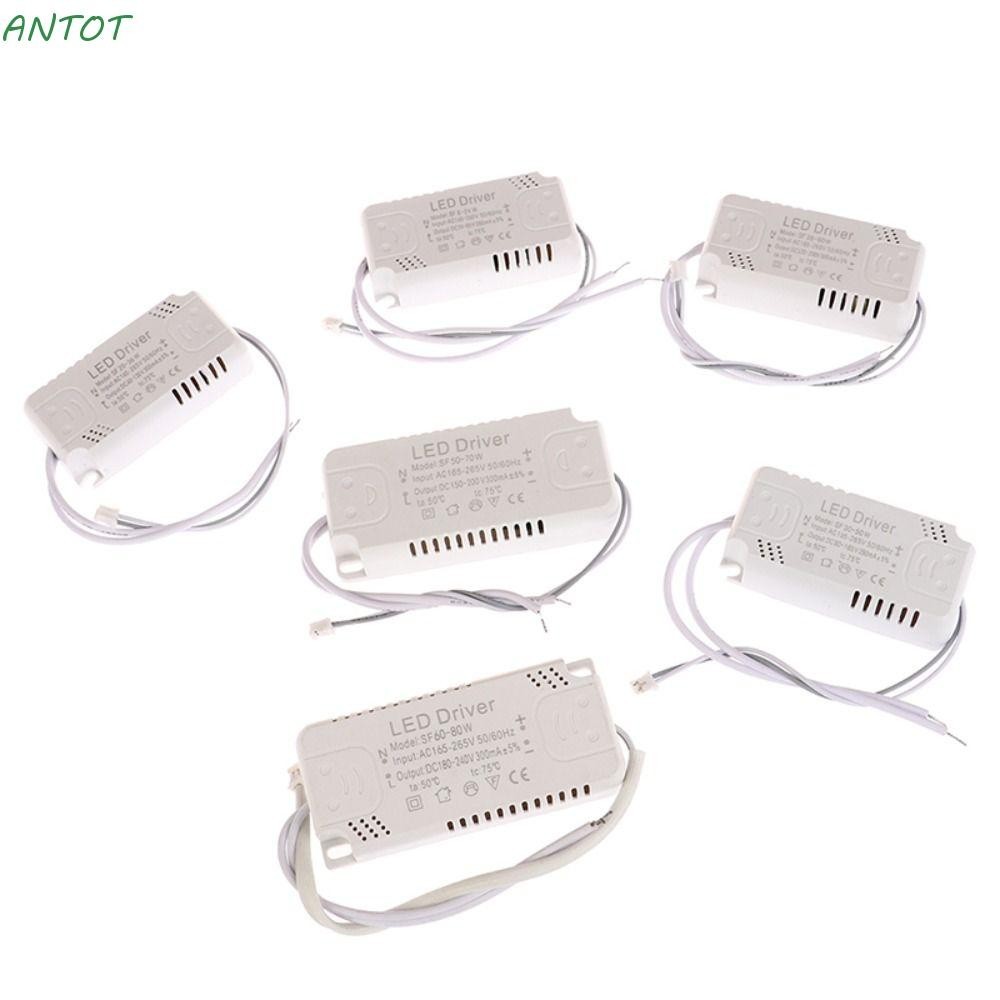 Antot Light Power Adapter, Rectifier Unit Lighting LED Light Driver, Home Non-Isolating AC165-265V 8-24W 20-36W 30-50W 36-60W 50-70W 60-80W ไดร ์ เวอร ์ แหล ่ งจ ่ ายไฟ LED โคมไฟเพดาน