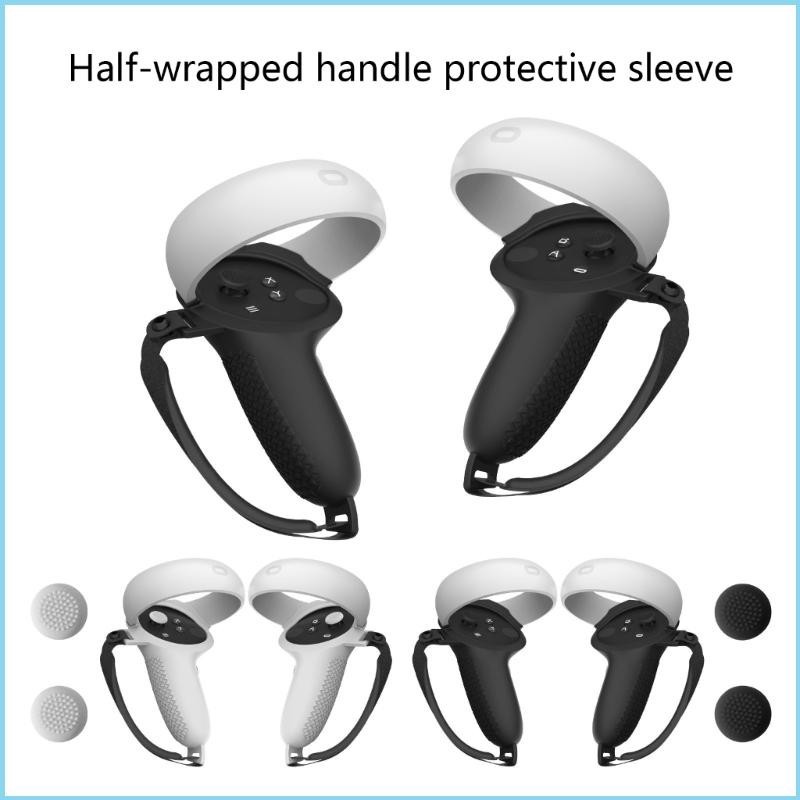 Ezr Lightproof Controller Grips สําหรับ Quest 2 VR Handle Sleeves VR Accessories
