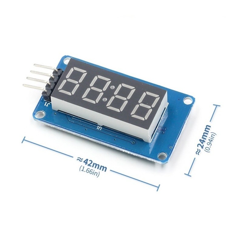 4 Bits TM1637 Digital Tube 0.36 นาฬิกา LED โมดูลจอแสดงผลสําหรับ Arduino UNO R3
