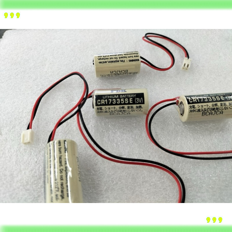 แพ้คคู่ 6v FDK แท้  CR14250SE CR14250 14250 ก้อนละ 3V แบตเตอรี่ลิเธียม FANAC แพ็คคู่ 6v