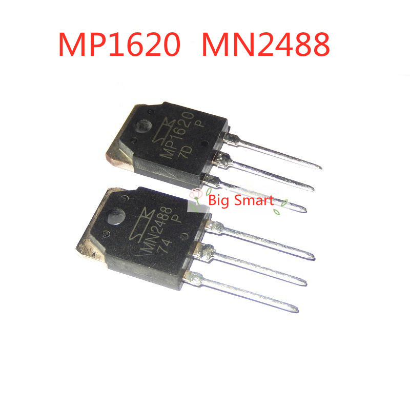 4 ชิ ้ น MP1620 MN2488 TO-3P 160V 10A เครื ่ องขยายเสียงทรานซิสเตอร ์ IC จับคู ่ หลอด