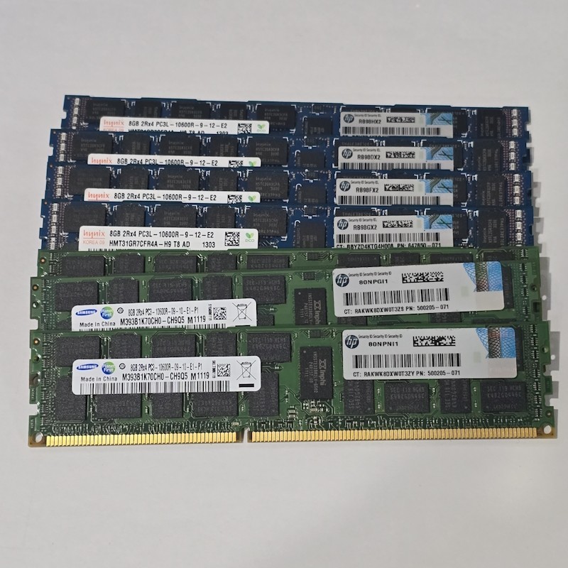 RAM ECC 8GB 2Rx4 DDR3-1333MHz PC3L-10600 สำหรับ SERVER (มือสอง)