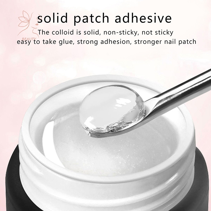 [maybeauty] 1PC Solid Pasteกาวไหลเล็บIngเจลแพทช์เล็บกระป๋อง {TH} ราคา ถูกที่สุด ดีลบีเคเค แกลเลอรีภาพที่ 5