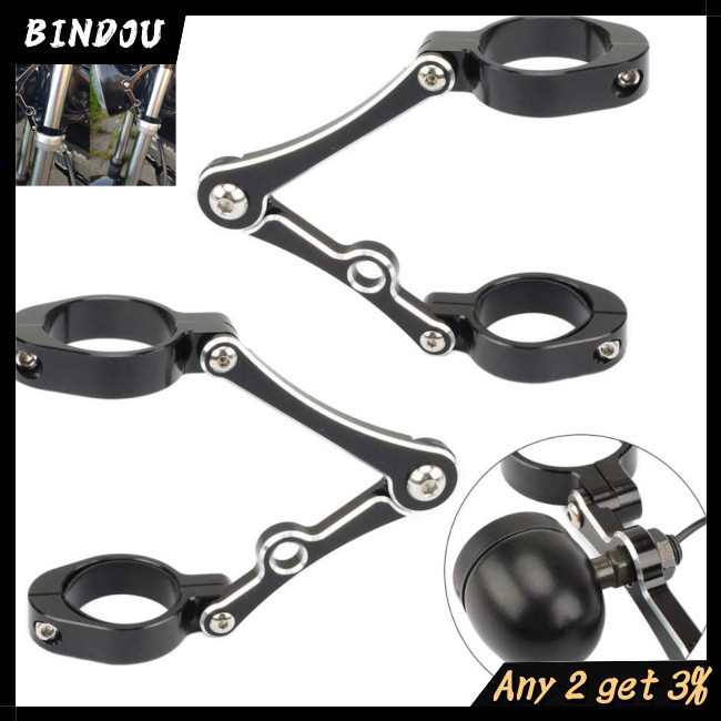 [BIN] ขายึดไฟหน้ารถจักรยานยนต์ 39-41 มม. Cnc Fork Tube Mount Clamp Spotlight Holder
