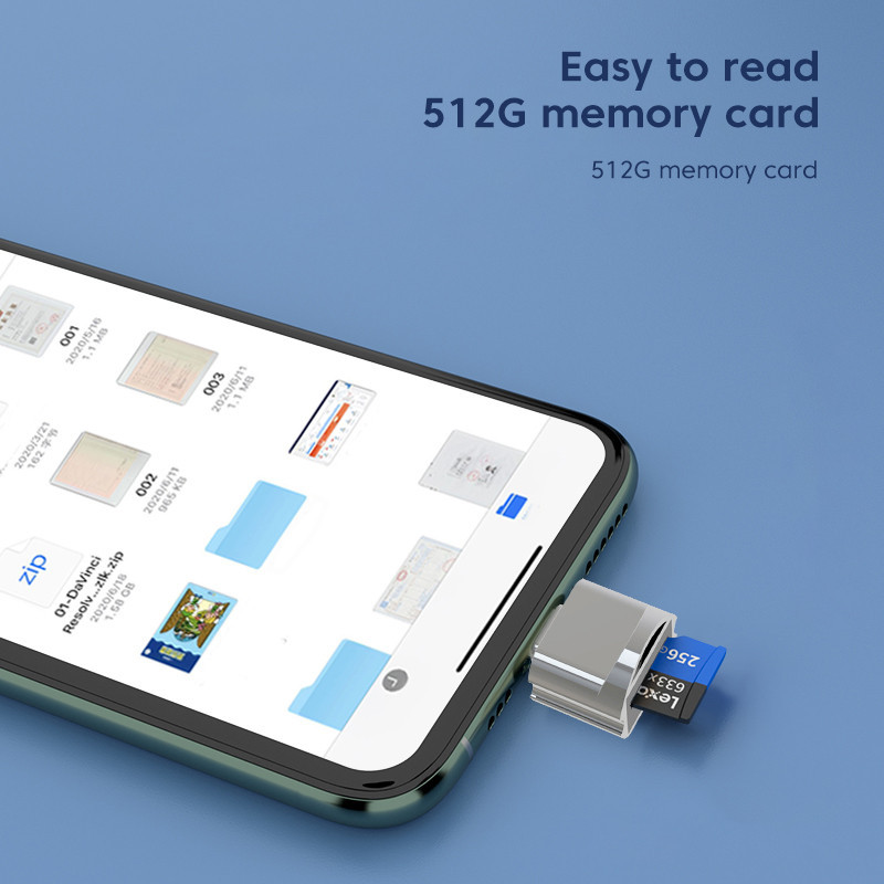 Otg To TF Card Reader Type C Micro SD Card Adapter สําหรับ Samsung Huawei PC แล็ปท็อปแฟลชไดรฟ์ OTG Reader