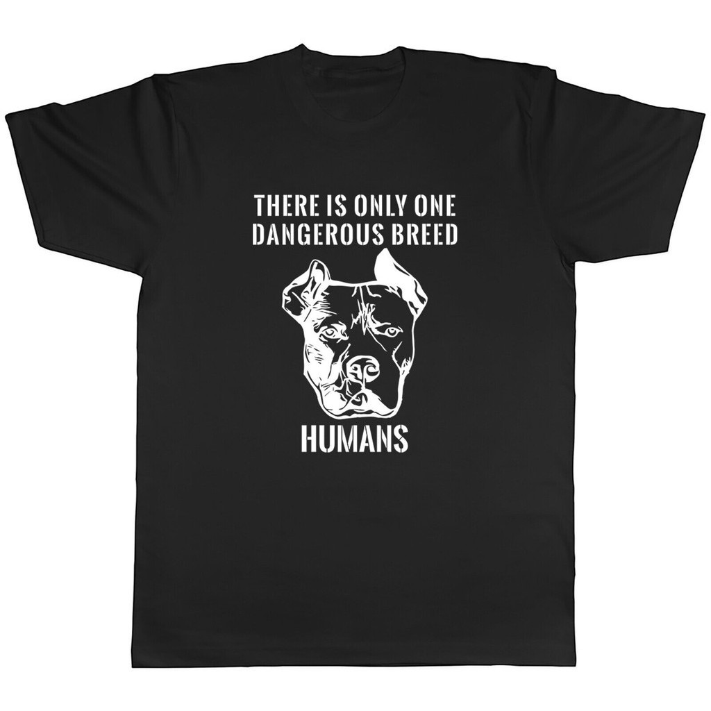เสื้อยืดบุรุษ American Bully Xl มีของขวัญทีมนุษย์พันธุ์อันตรายเพียงหนึ่งพันธุ์